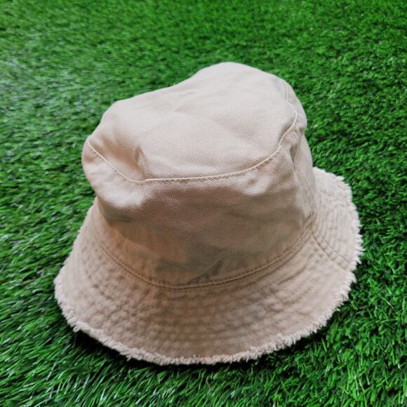 Y2K Bud Light Reversible Bucket Hat Womens Tropical AOP / Embroidered Khaki - Picture 6 of 6